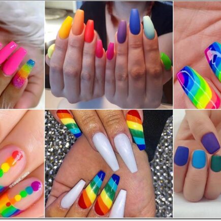 Rainbow Nail Designs For This Rainy Season - Rainbow Nails