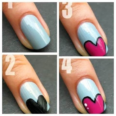 how to do easy nail art