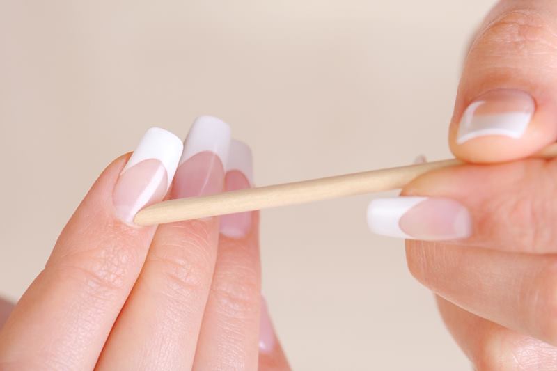 Step3: Push Back Your cuticles With a Wooden Stick
