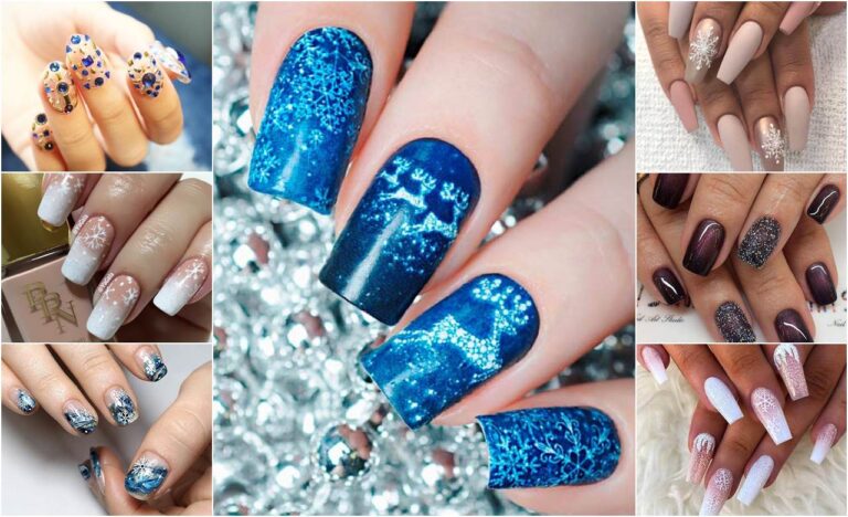 10 Beautiful Winter Nails Design For Lazy Girls