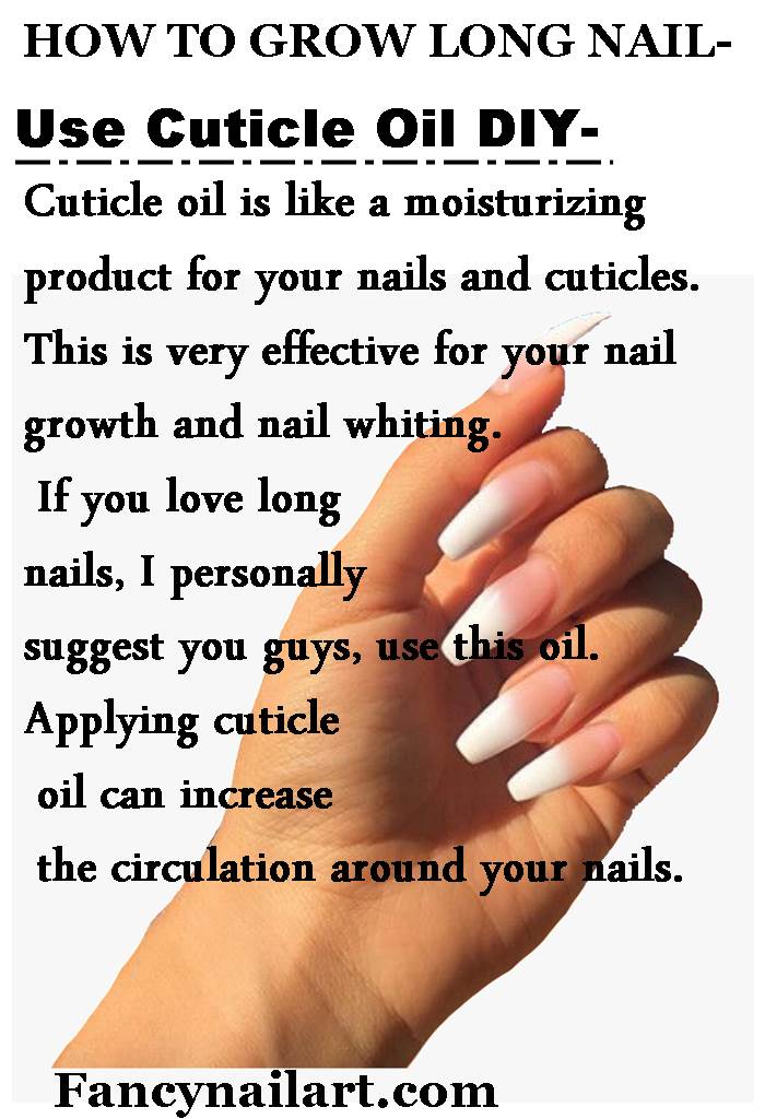 Use Cuticle Oil DIY