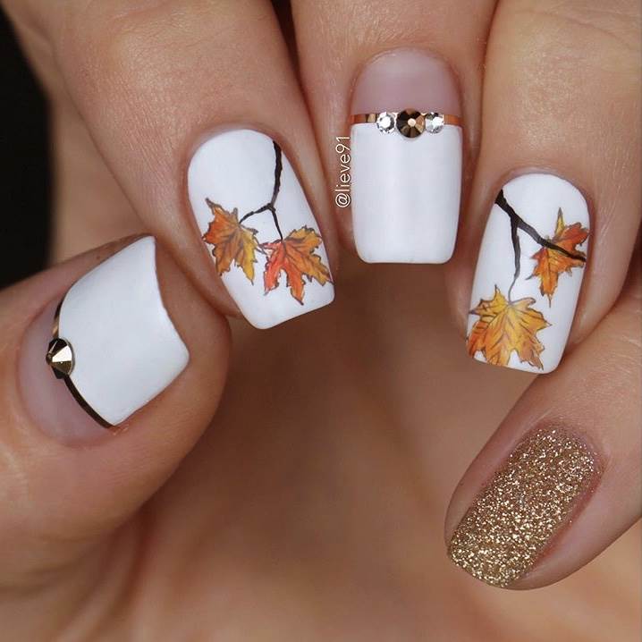 Easy Fall Nail Art Designs Idea - Fall Nails Color To Try 2023