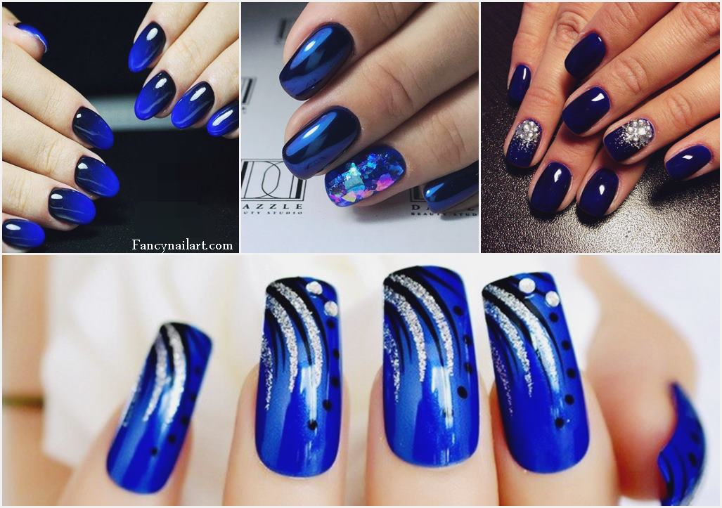blue nail designs 2020-Nail Design Blue-blue nail designs