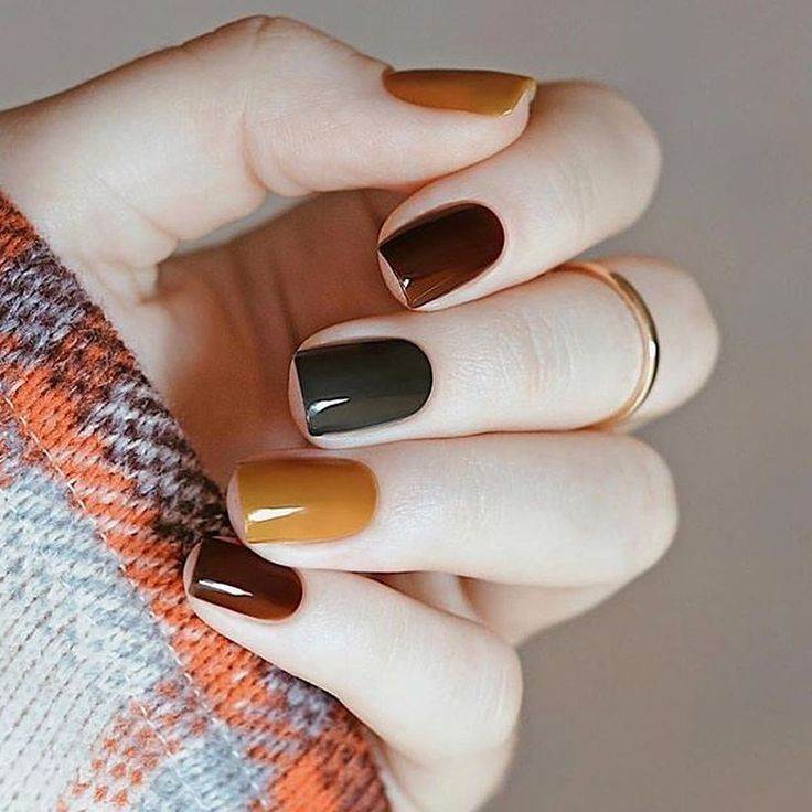 Easy Fall Nail Art Designs Idea - Fall Nails Color To Try In This Year 2021