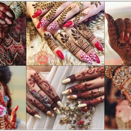 Bridal Nail Art Design Ideas - Wedding (Indian) Nail Art Design Idea