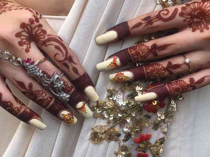 nail art for weeding girl bridal nails designs