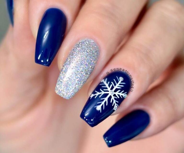 2. Winter Nail Designs for January - wide 9