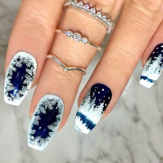 january's 2021 nail art easy and simple designs ideas