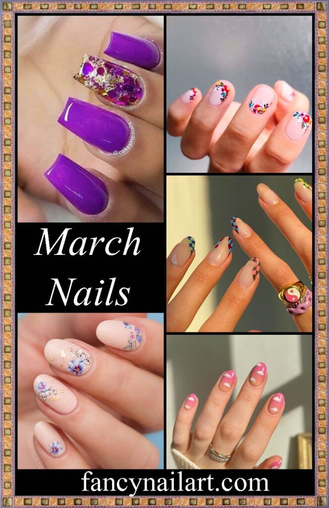 March Nails Designs - Pretty Spring Nail Art
