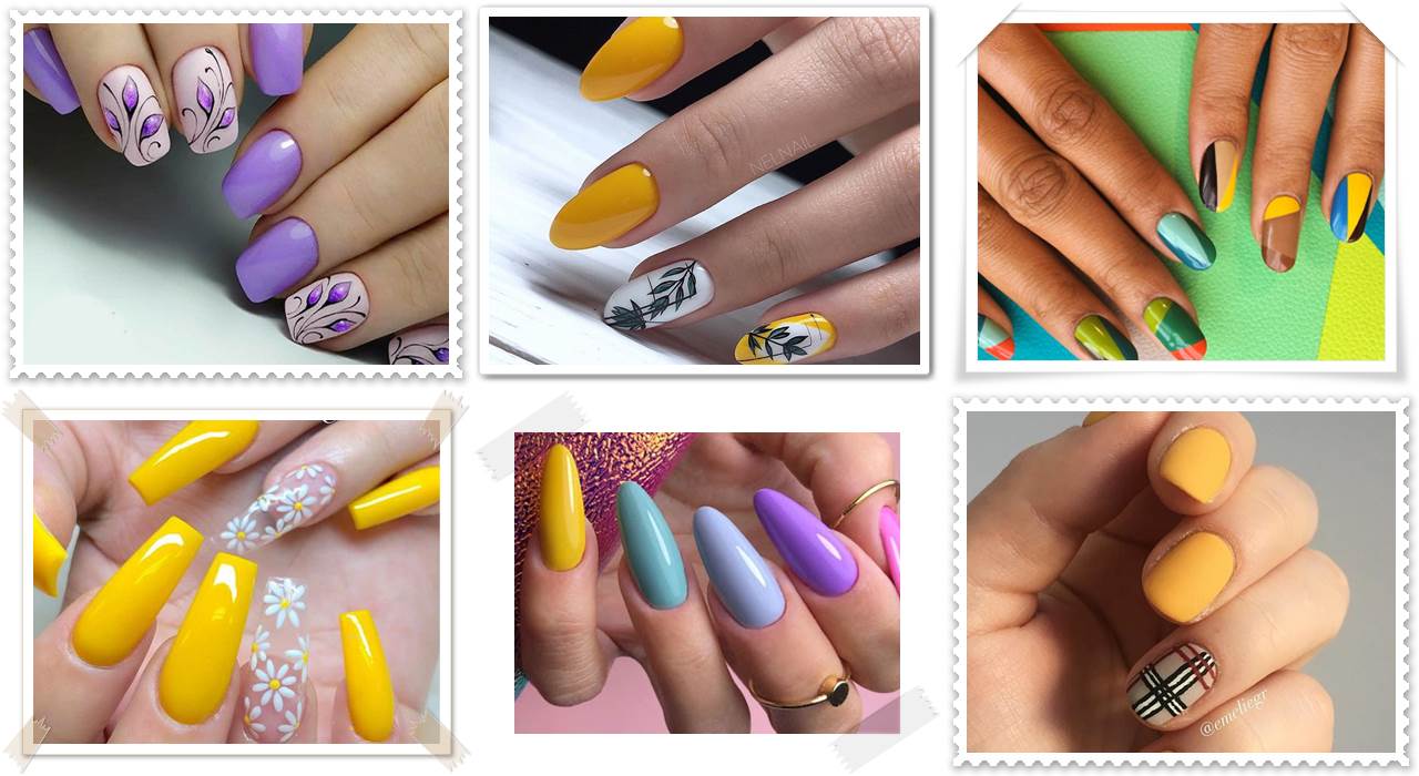 9. Pretty Spring Nail Designs with Gems - wide 3