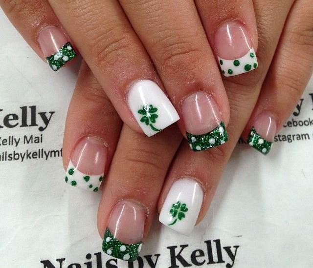St. Patrick’s Day inspired nail art designs
