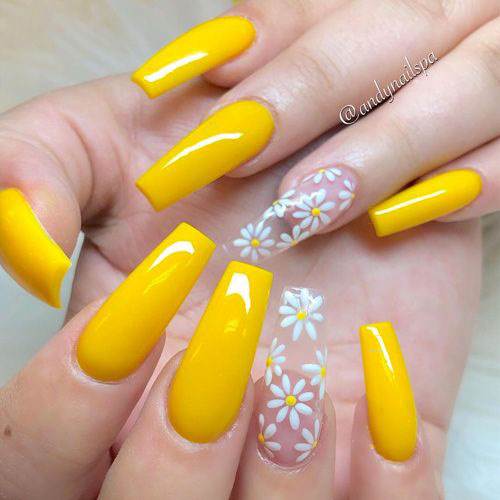yellow-acrylic-nails-2021April