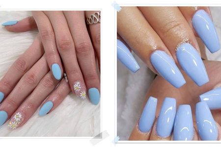 Here's What We Know About The 'Light Blue Nails' Trend on TikTok
