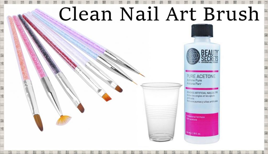 Clean Nail Art Brush - How To Clean Your Nail Art Brushes!
