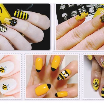 Bee Nails Design & Ideas Pictures - Bee Nails 2021