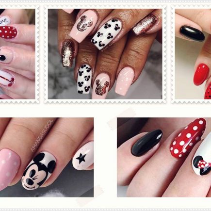 Mickey Mouse Nails Art Design & Ideas Pictures