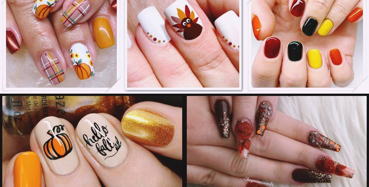 Thanksgiving Nails Ideas & Designs Picture 2021