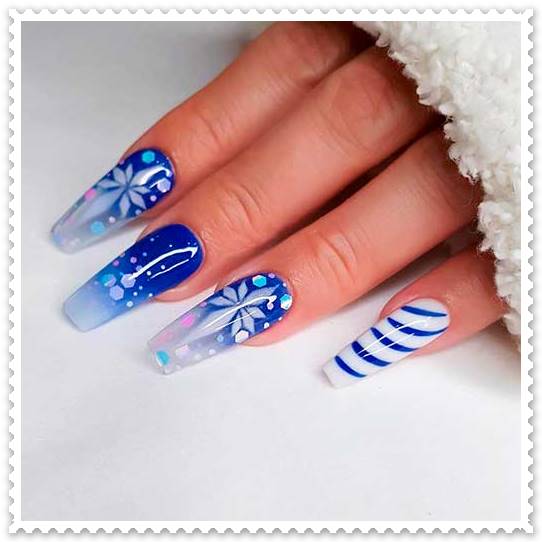 Coffin-blue-white-snowflake-nails