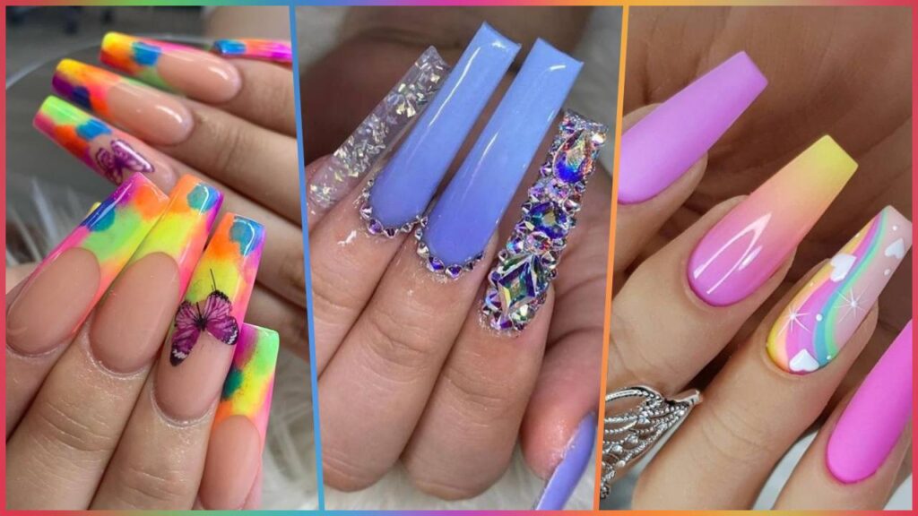 Tapered Square Nail Art Design Ideas Pictures - Tapered Nails 2022
