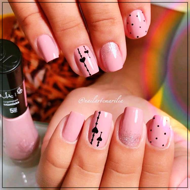 pink nails pictures
