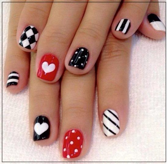 simple and easy nail art