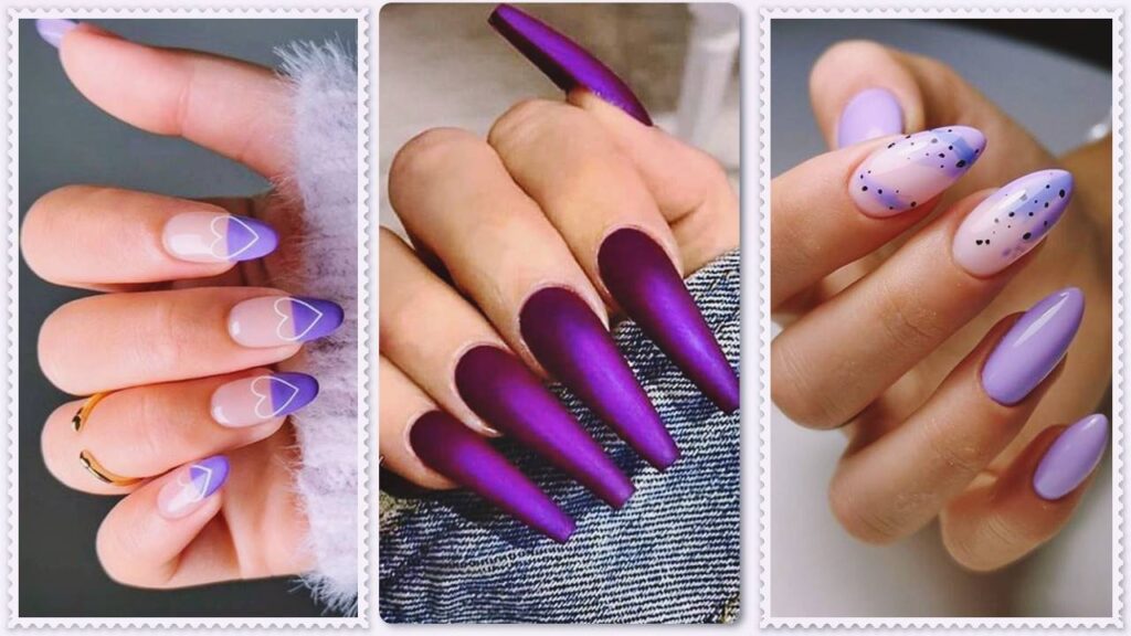 Purple Nail Ideas and Designs to Wear All Year Long