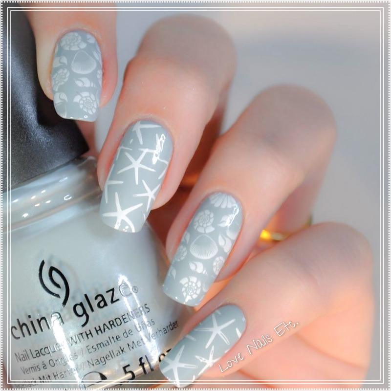water wave summer season nail art design ideas pictures