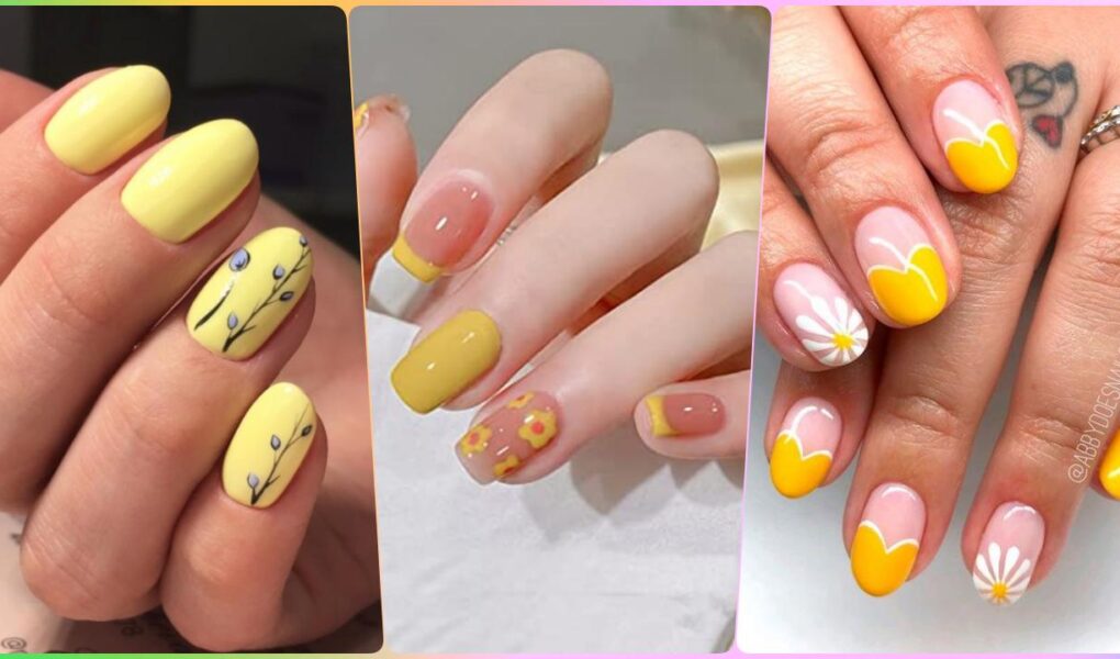 Yellow Nail Art Designs ideas You Can Wear Anytime