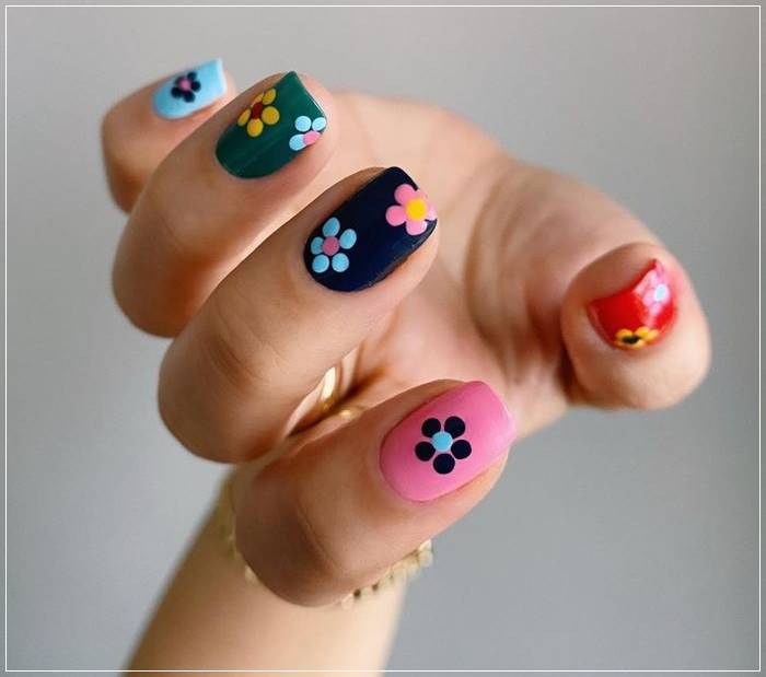 colorful nails ideas