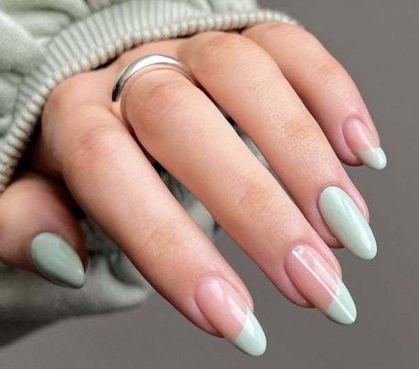 mint green nail art 37 - Looking for beautiful nails .