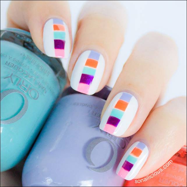 color-block-spring-nails-fancynailart.com