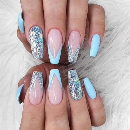 Glitter Nails Designs & Ideas Pictures - Fancy Nail Art