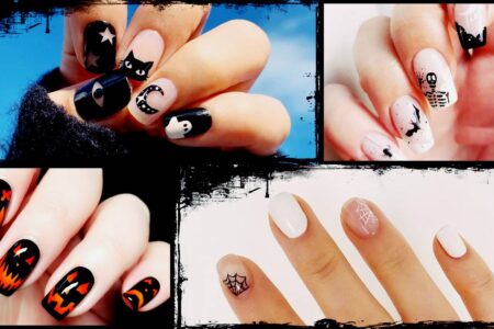 Simple Halloween Nail Art Design & Ideas Pictures for 2022