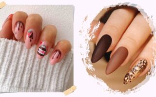 Chocolate Day Inspired Valentine Day Nails Pictures