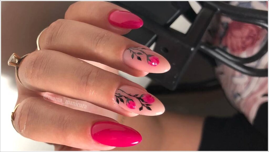 rose-nail-art-designs
