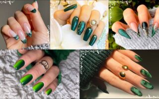 Green Nail Ideas and Designs to Wear All Year Long - www.fancynailart.com