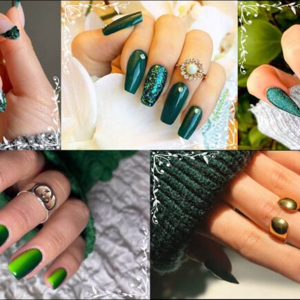 Green Nail Ideas and Designs to Wear All Year Long - www.fancynailart.com