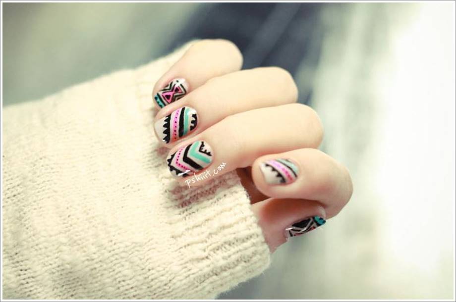cute nail art design