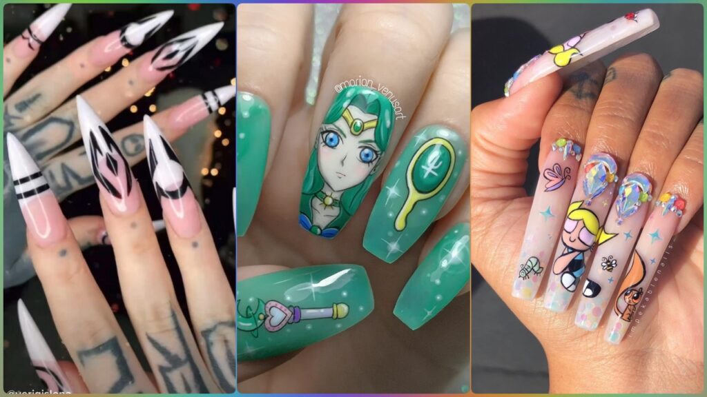 Anime Inspired Nail Art Ideas Pictures To Try 2023 - www.fancynailart.com