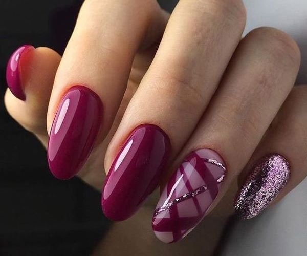 burgundy nail art nail ideas 2023