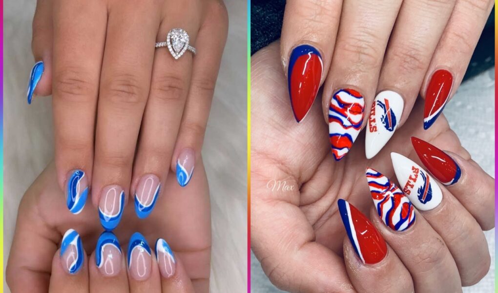 Buffalo Bills Nails Designs & Ideas Pictures