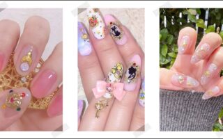 Sailor Moon Inspired Nail Art Idea Pictures