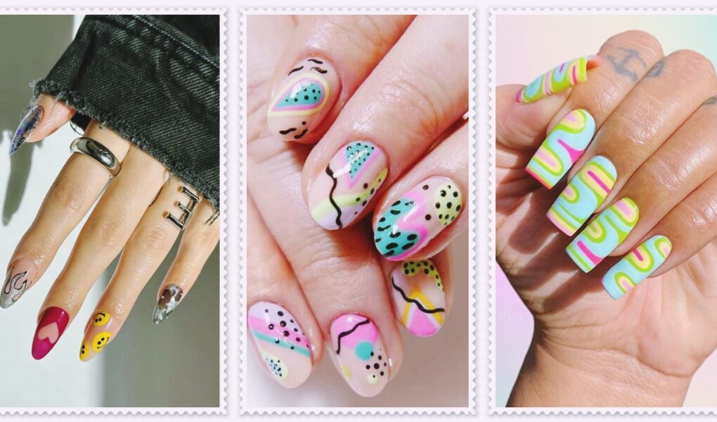 90s Inspired Nail Designs You'll Want to Try Immediately